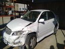 2004 TOYOTA COROLLA. WHITE, S MODEL, 1.8L, AT.  Z26282